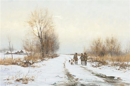 Winter Shooting party