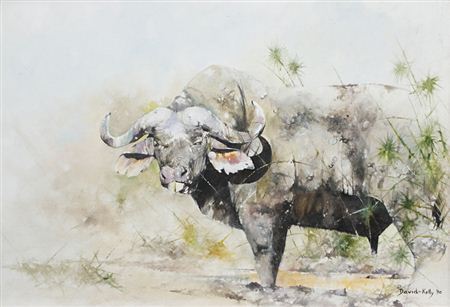 Sample artwork by David Kelly (Born 1959), known for painting - View similar artists and auction records