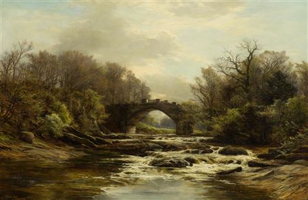 Sample artwork by James Faed Jr (1856 - 1920), known for landscape painting - View similar artists and auction records