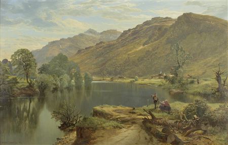 The head of Loch Lomond, looking to Ben Vorlich