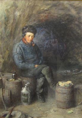 Smuggler's rest by George Manson - Auction record, sale price, and art valuation. Compare with similar artists and explore comparable artworks.