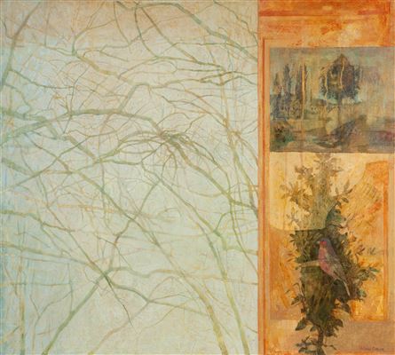 Echoed Landscape by Victoria Crowe - Auction record, sale price, and art valuation. Compare with similar artists and explore comparable artworks.