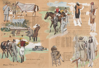 Courses a Auteuil, 9 Octobre 1926