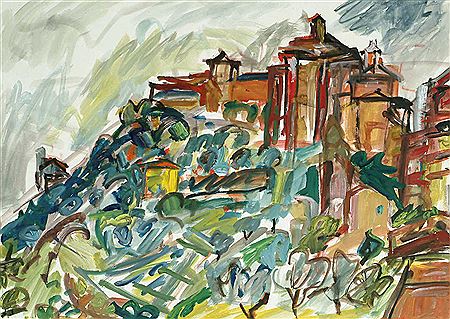 Sample artwork by Henry Sanders (1918 - 1992), known for painting - View similar artists and auction records