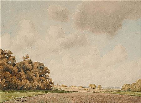 View over a rural landscape