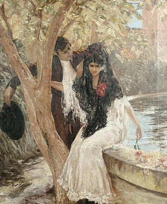The black mantilla