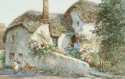 A Devon cottage by Walter Henry Sweet - Auction record, sale price, and art valuation. Compare with similar artists and explore comparable artworks.