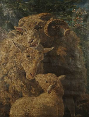 A ram, a ewe and a lamb by Henri-Arthur Bonnefoy - Auction record, sale price, and art valuation. Compare with similar artists and explore comparable artworks.