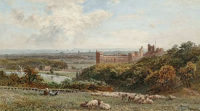 Arundel Castle by Alfred J Bennett - Auction record, sale price, and art valuation. Compare with similar artists and explore comparable artworks.