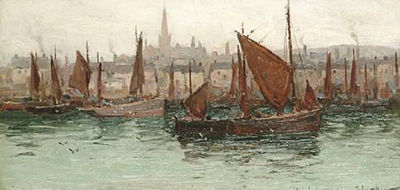 'Peel Harbour' Isle of Man