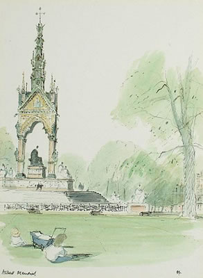 Sample artwork by Hugh Casson (1910 - 1999), known for painting - View similar artists and auction records