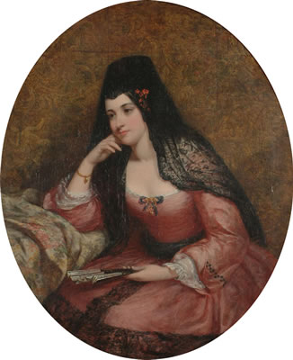 A Spanish lady
