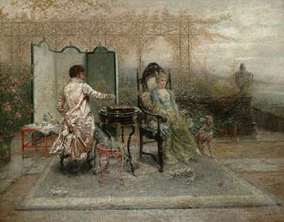 Sample artwork by Otto Hessler (1858 - 1923), known for painting - View similar artists and auction records