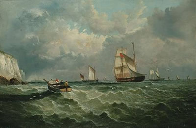 Shipping off the south coast