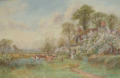'A Hampshire Farm'; 'A Hampshire Hamlet' (2)