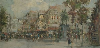 Continental Street Scene