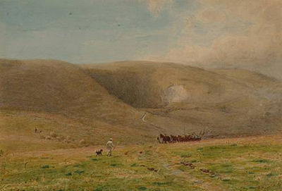 South Downs view by Alfred Fitzwalter Grace - Auction record, sale price, and art valuation. Compare with similar artists and explore comparable artworks.