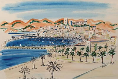 View of Cannes