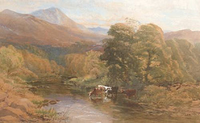 Sample artwork by James William Whittaker (1828 - 1876), known for painting - View similar artists and auction records