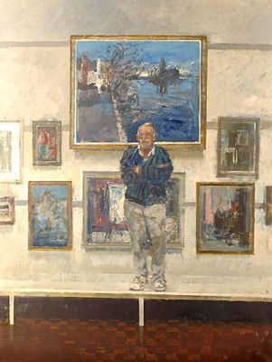Portrait of William Bowyer at the New English Art Club by Tom Coates - Auction record, sale price, and art valuation. Compare with similar artists and explore comparable artworks.