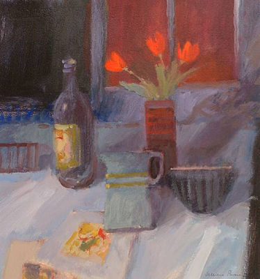 Still life in the Blue Room