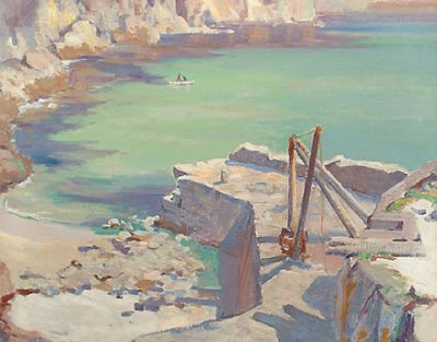 Sample artwork by Stanley Gardiner (1888 - 1952), known for landscape painting - View similar artists and auction records
