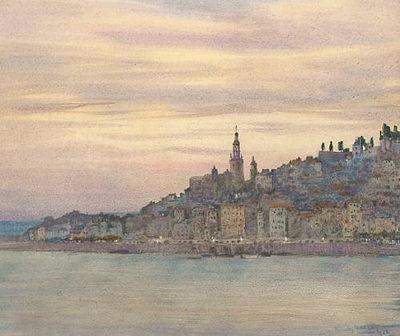 Menton by Arthur Romilly Fedden - Auction record, sale price, and art valuation. Compare with similar artists and explore comparable artworks.