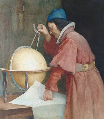 The Astronomer at Work