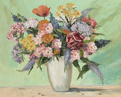 Sample artwork by Elizabeth Bridge (1912 - 1996), known for painting - View similar artists and auction records