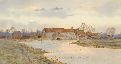 Sample artwork by Arthur Anderson Fraser (1861 - 1904), known for skyscape and landscape painting - View similar artists and auction records