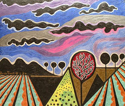 Sample artwork by Randa Fawzi (Born 1952), known for painting - View similar artists and auction records