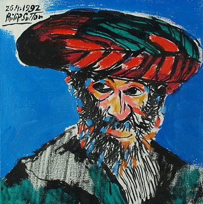 Portrait of Philip Sutton: 'Self Portrait'