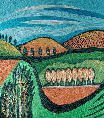 "Landscape Near Gloucester"