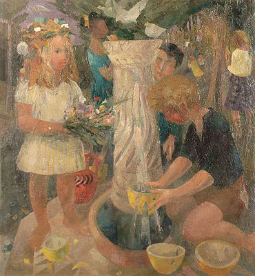 Sample artwork by Frank Archer (1912 - 1995), known for painting - View similar artists and auction records