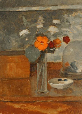 Still life with Nasturtium 1, 1979` by Philip Mathews - Auction record, sale price, and art valuation. Compare with similar artists and explore comparable artworks.