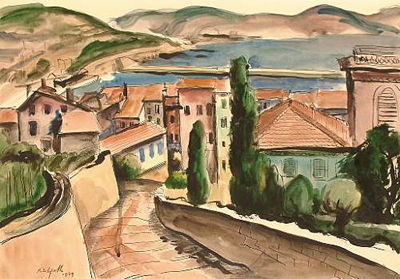 Porto Maurizo by Roland Vivian Pitchforth - Auction record, sale price, and art valuation. Compare with similar artists and explore comparable artworks.