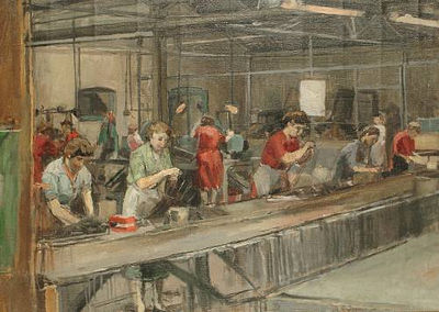 Workers in a factory