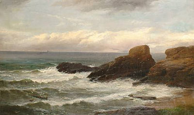 A coastal landscape by George Henry Jenkins - Auction record, sale price, and art valuation. Compare with similar artists and explore comparable artworks.