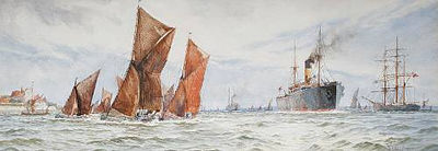 The Thames at Tilbury