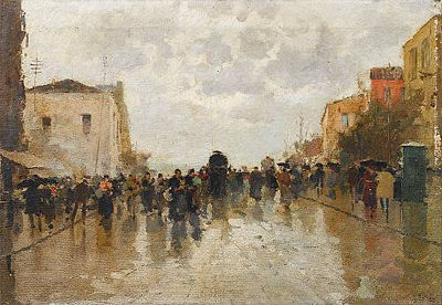 A rainy day