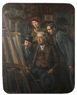 The Connoisseurs by Henri Georges Breard - Auction record, sale price, and art valuation. Compare with similar artists and explore comparable artworks.