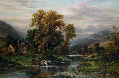Sample artwork by Thomas Thomas (act.1854-1896), known for illustration, landscape painting, sketches - View similar artists and auction records