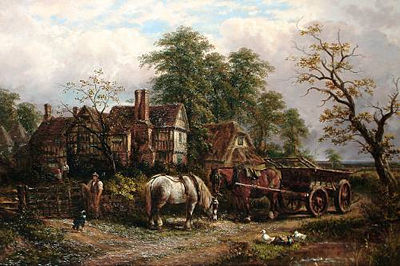 Visiting the manor house