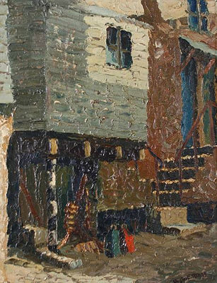 Street scene, St Ives