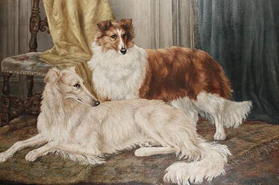 Sample artwork by Sophie Von Pir (1858 - 1936), known for still life painting, flowers, dogs and cats - View similar artists and auction records