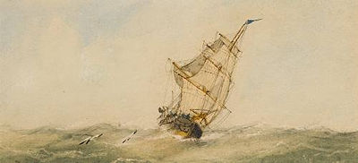 Sample artwork by Richmond Markes (fl.1860 - 1890), known for ship painting, coastal, marine - View similar artists and auction records