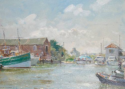 West Stockwith Basin by David Jan Gardiner Curtis - Auction record, sale price, and art valuation. Compare with similar artists and explore comparable artworks.