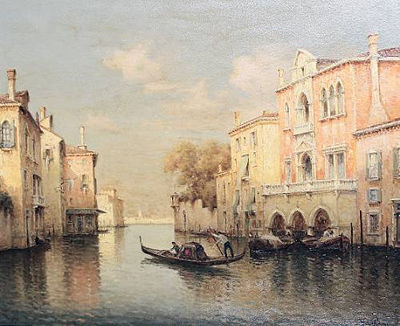 A Venetian canal