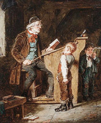 'In for it'; 'Granny's Pet', a pair