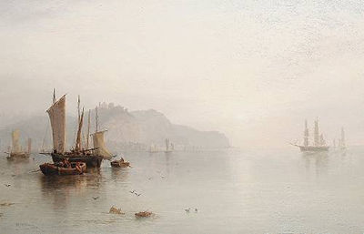 Off Hastings, Sunrise by Alfred Walter Williams - Auction record, sale price, and art valuation. Compare with similar artists and explore comparable artworks.